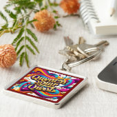 「情熱を燃やす」 キーホルダー (側面)