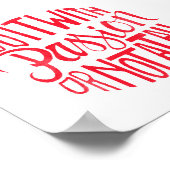 情熱を燃やす ポスター (角)