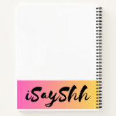 情熱を生きる ノートブック (裏面)