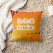 情熱を込めて実行 クッション (ブランケット)