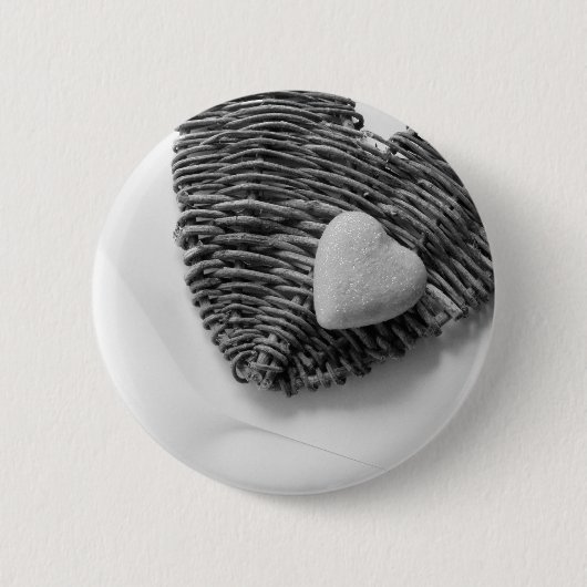 情熱無し 缶バッジ (正面)