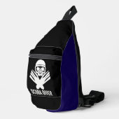 情熱的なスキューバダイバーで深みを探索 スリングバッグ (右コーナー)