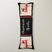 情熱的なハート ボディピロー (正面縦)