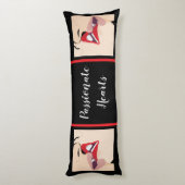 情熱的なハート ボディピロー (裏面 (縦))