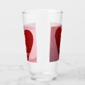 情熱的なバレンタイン・デー・ガールin a Corset タンブラーグラス (左)