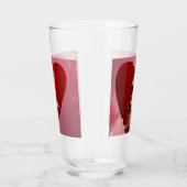 情熱的なバレンタイン・デー・ガールin a Corset タンブラーグラス (右)