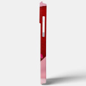 情熱的なバレンタイン・デー・ガールin a Corset Case-Mate iPhoneケース (裏面 / 左)