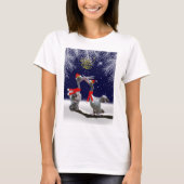 情熱的なペリカンティー Tシャツ (正面)