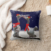 情熱的なペリカン枕 クッション (ブランケット)