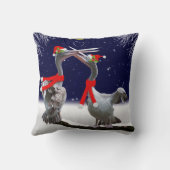 情熱的なペリカン枕 クッション (裏面)