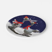 情熱的なペリカン紙プレート ペーパープレート (アングル)