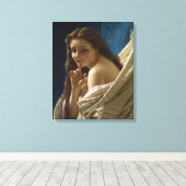 情熱的なポートレート キャンバスプリント (インサイチュ (ウッドフロア))