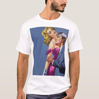 情熱的な愛好家ヴィンテージパルプマガジンカバーアート Tシャツ