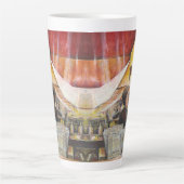 情熱的な感情に匹敵する輝き カフェラテマグ (正面)