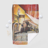 情熱的な感情に匹敵する輝き ゴルフタオル (インサイチュ)