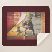 情熱的な感情に匹敵する輝き シェルパブランケット (正面(横))