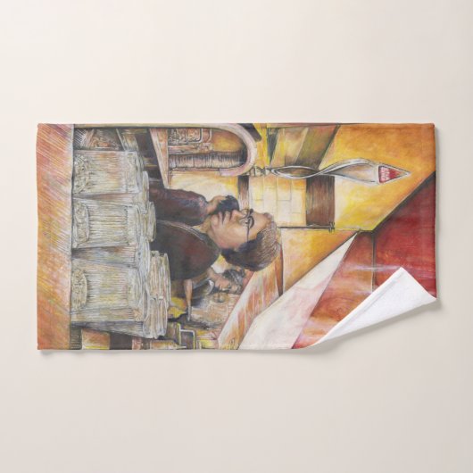 情熱的な感情に匹敵する輝き バスタオルセット (ハンドタオル)