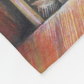 情熱的な感情に匹敵する輝き フリースブランケット (角)