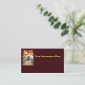 情熱的な感情に匹敵する輝き 名刺 (スタンド正面)