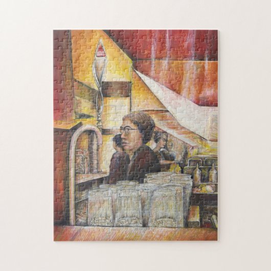 情熱的な感情に相当する発光性#00076 ジグソーパズル (縦)