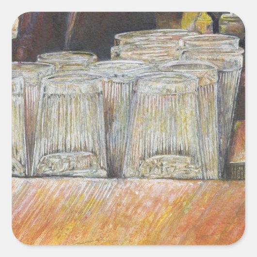 情熱的な感情に等しい輝き スクエアシール (正面)