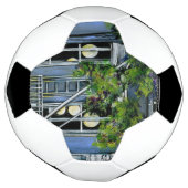 情熱的な感情の蓄光当量 サッカーボール (回転)