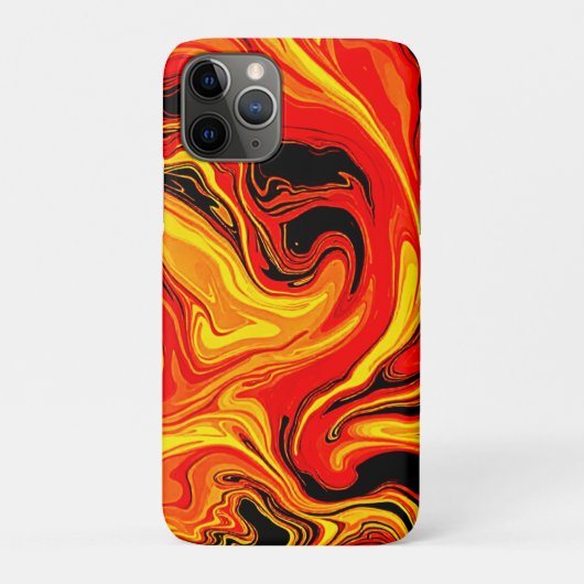 情熱的な抽象渦巻き Case-Mate iPhoneケース (裏)