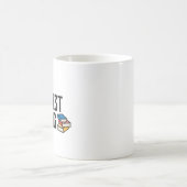 情熱的な本の虫: ベストセラーを愛する人へ コーヒーマグカップ (中央)