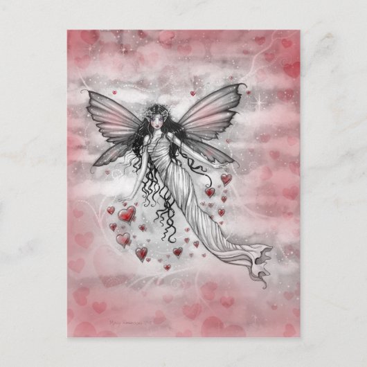 情熱的なSkyバレンタイン葉書 シーズンポストカード (正面)