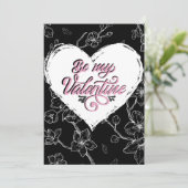 情熱的に描かれた：モノクロの花、ピンクの愛 シーズンカード (スタンド正面)