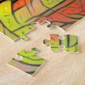 情熱的に縫う ジグソーパズル (側面)