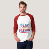 情熱遊を持って Tシャツ (正面フル)