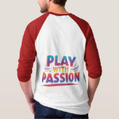 情熱遊を持って Tシャツ (裏面)
