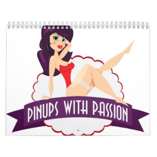 情熱2016のカレンダーが付いているPinups! カレンダー
