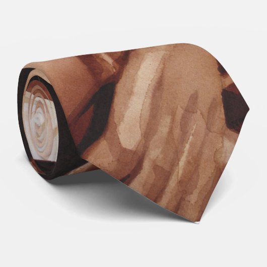 "情熱"のイエス・キリストの水彩画の芸術 ネクタイ (ロール)
