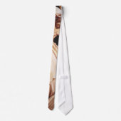"情熱"のイエス・キリストの水彩画の芸術 ネクタイ (裏面)