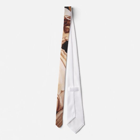 "情熱"のイエス・キリストの水彩画の芸術 ネクタイ (裏面)