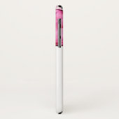 情熱|のピンクの花柄 Case-Mate iPhoneケース (裏面/左)