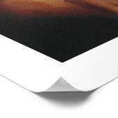 「情熱」イエズスの水彩画 ポスター (角)