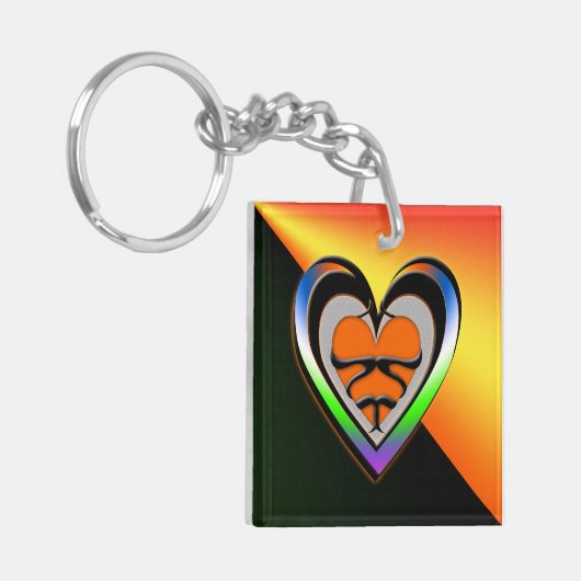 情熱 キーホルダー (正面左)