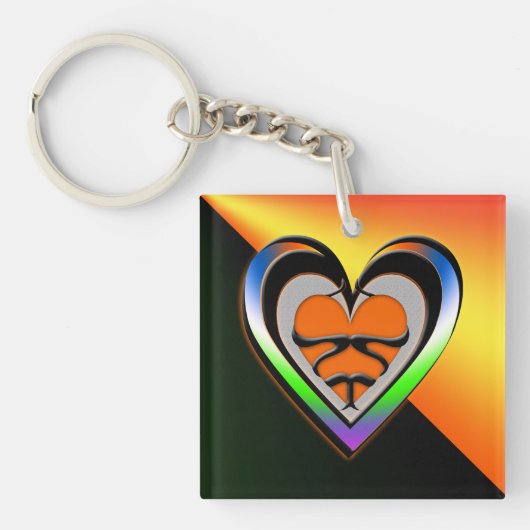 情熱 キーホルダー (正面)