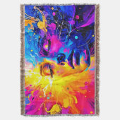 情緒放射能ポートレート スローブランケット (正面縦)