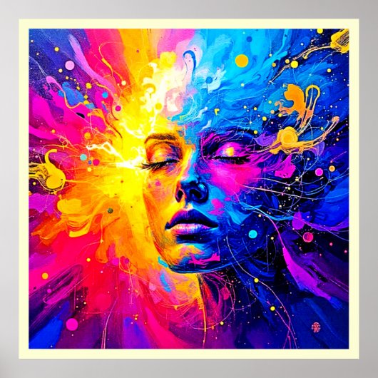 情緒放射能ポートレート ポスター (正面)