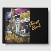 情緒的に起訴された軍が面接を受ける ゲストブック (正面)