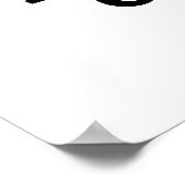 情緒的キャベツおもしろいベジパン ポスター (角)