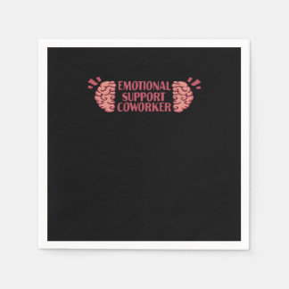 情緒的救済な共同働き者共同ギフトクラシック スタンダードカクテルナプキン