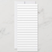 情緒誘導スケール虹の大きなブックマーク (裏面)