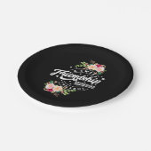 情誼で心が爽快になる ペーパープレート (アングル)