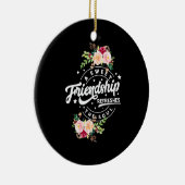 情誼を懐かしむ セラミックオーナメント (右)