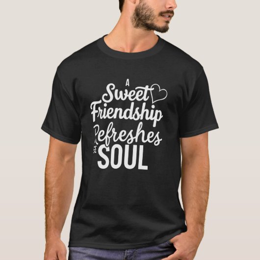 情誼を懐かしむ Tシャツ (正面)